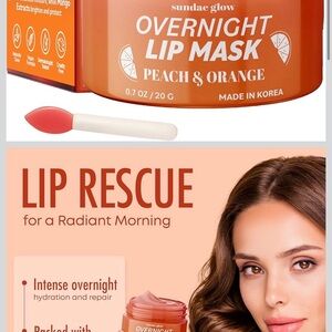 Overnight Lip Mask - Peach & Orange